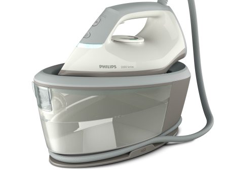 Philips 2000 series PSG2000 80 Ferro da stiro generatore di vapore, 2400W, 1.4L, Piastra in ceramica Supply